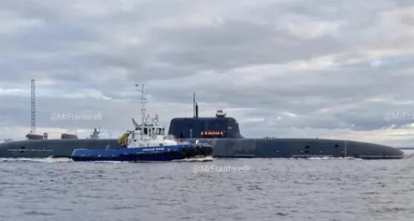 Первый штатный носитель 6 мегатонных Посейдонов на испытаниях